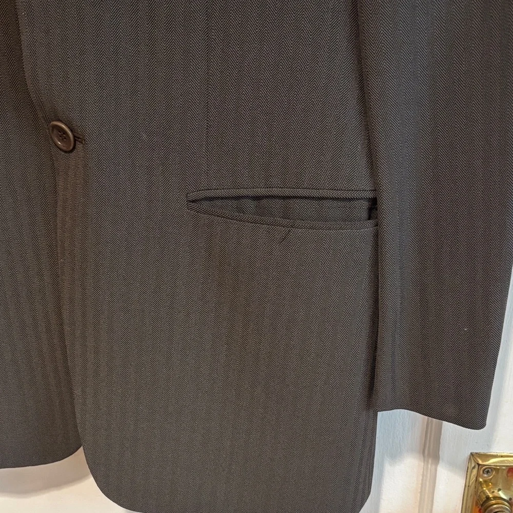 Armani Collezioni elegant Black Men's Suit 38R - Picture 3 of 11